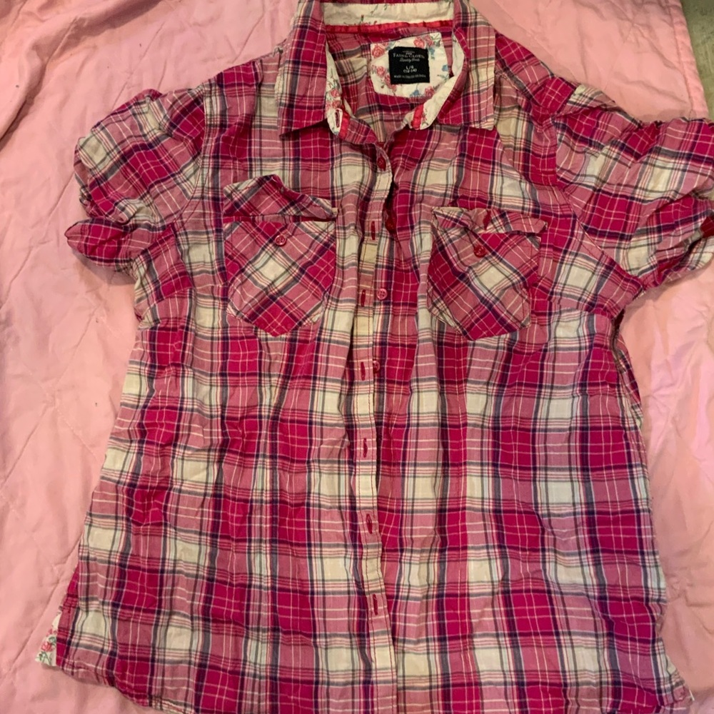 Vintage Faded Glory Button-Up